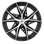Jante Keskin KT24C 19x8.5 ET35 5/114.3 BLACK FRONT POLISH