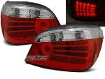 Paire de feux arriere BMW serie 5 E60 Berline 03-07 LED rouge blanc