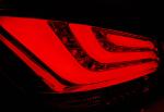 Paire feux arriere BMW serie 5 E60 Berline 03-07 LED BAR rouge fume