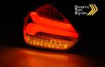 Paire feux arriere Ford Focus 3 15-18 FULL LED rouge Fume