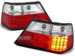 Paire de feux arriere Mercedes classe E W124 85-95 LED rouge blanc