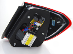 Paire feux arriere Mercedes classe C W204 07-10 LED BAR Fume