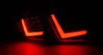 Paire de feux arriere Seat Leon 09-12 LED BAR rouge fume