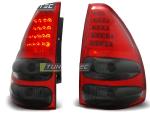 Paire de feux Toyota Land cruiser 120 03-09 LED rouge fume