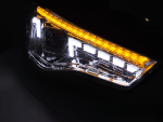 Paire de feux phares Audi A5 B8 de 2011 a 2016 DRL FULL Led Dyn chrome