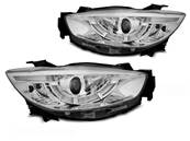 Paire de feux phares Mazda CX5 11-15 LED DRL chrome