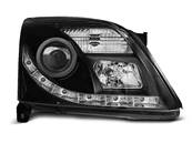 Paire de feux phares Opel Vectra C 02-05 Daylight led noir