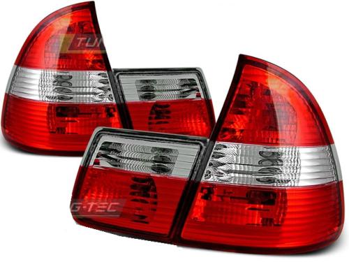 Paire de feux arriere BMW serie 3 E46 Break 99-05 rouge blanc