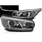 Paire de feux phares Kia Ceed 2 12-18 Led Noir