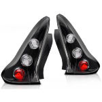 Paire de feux arriere Citroen C4 coupe 04-10 noir