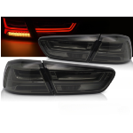 Paire de feux arriere Mitsubishi Lancer 8 08-16 FULL LED DYN Fume