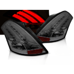 Paire de feux arriere Suzuki Swift de 2010 a 2017 LED BAR Fume