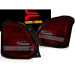 Paire de feux arriere Suzuki Swift 17-20 FULL LED Rouge Fume
