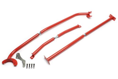 Kit barre anti-rapprochement en Alu Rouge Audi A3 de 1996 a 2003