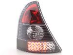 Paire de feux arrire Renault Clio B 2001 a 2004 Noir Led