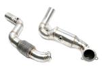 Downpipe Inox pour Mercedes Classe A W176 de de 2012 a 2015-76mm