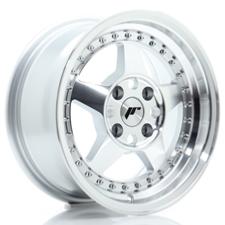 Jante JR Wheels JR6 15x7 ET35 - 4x100 - Silver machined face