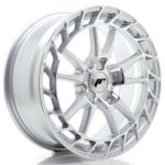 Jante JR Wheels JR45 18x8 ET25-45- 5 Trous sur mesure - Silver Machined Face