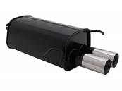 Silencieux Echappement Mercedes Classe C W203 00-07 - 2x76mm RL