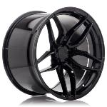 Jante Concaver CVR3 19x8 ET20-40 Blank Platinum Black