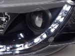 Paire de feux phares Daylight Led Audi A4 8E 2004-2008 Noir