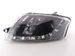 Paire de feux phares Daylight Led Audi TT 8N 1998-2006 Noir