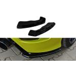 Lame Du Pare-Chocs Arriere Ford Focus RS Mk2 2008-2010 Look Carbone