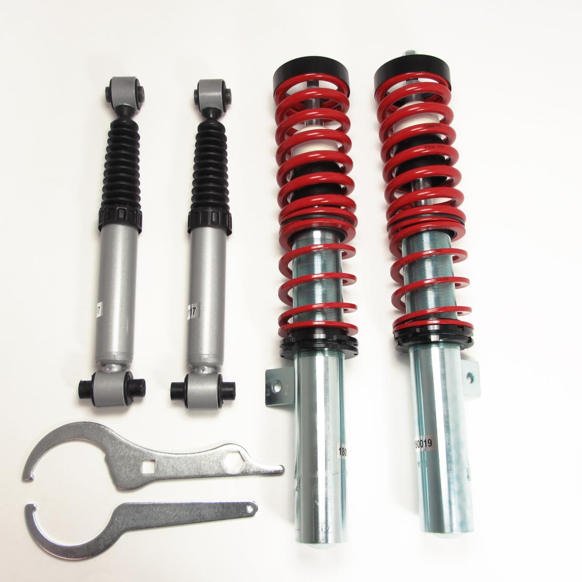 Jeu de 2 amortisseurs suspension arrière pour Peugeot 206