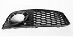 Paire de grille antibrouillard Audi A4 B8 de 2008 a 10/2011 noir