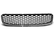 Grille de calandre pour Audi TT 8N de 1999 a 2006 look Sport Chrome et noir