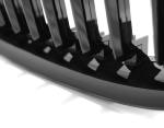 Paire de grilles de calandre BMW X1 E84 de 10/2009 a 08/2012 Noir brillant