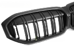 Grille calandre BMW serie 3 G20/G21 de 2022 a 2025 Noir Mat Double Barres