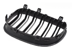 Calandre BMW Serie 5 E60/E61 de 2003 a 2010 Look Sport noir Mat Double barres