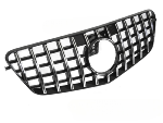 Grille calandre Mercedes classe E W212 de 2009 a 2013 Look GT Noir Chrome