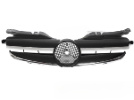 Grille calandre Mercedes SLK R170 de 1996 a 2004 Chrome Noir Brillant