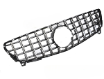 Grille calandre Mercedes Classe A W176 de 2015 a 2018 Chrome Noir Brillant