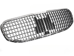 Grille calandre Mercedes GLS X167 de 2019 a 2023 Chrome Noir Brillant