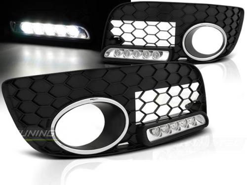 Paire de grilles pare choc Daylight Led VW Golf 5 2003 a 2008 GTI