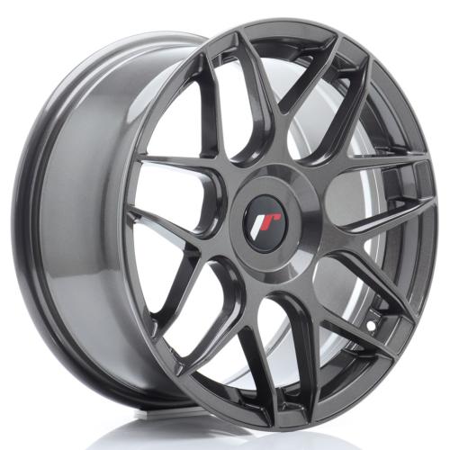 Jante JAPAN RACING JR18 17" x 8" Multi Perçage ET35 Hyper Gray