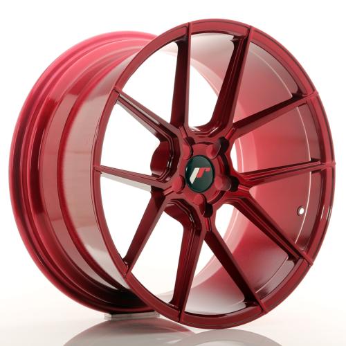 Jante JR Wheels JR30 20x10 ET20-40 5H BLANK Platinum Red