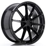 Jante JR Wheels JR37 20x8,5 ET35 - 5x112 - Noir brillant