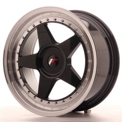 Jante JAPAN RACING JR6 18" x 8,5" Multi Perçage ET 20-40 Black