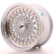 Jante JAPAN RACING JR9 15" x 8" Multi Perçage ET 20 Silver