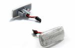 Paire Clignotant Repetiteur Led Audi A6 C5 1997 a 2004 Blanc