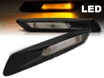 Paire clignotant led BMW serie 5 F10/F11 2010 a 2013 noir glossy