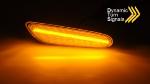 Paire Clignotant Repetiteur BMW Serie 1 E81 E87 2004-2013 Chrome Led Dyn