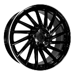 Jante Keskin KT17 18x8 ET45 5/112 BLACK LIP POLISH
