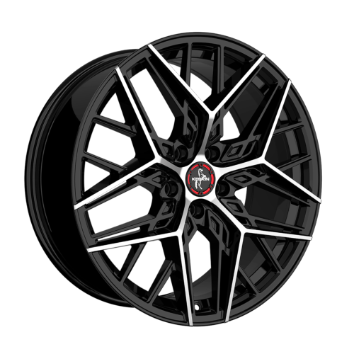 Jante Keskin KT25 20x8.5 ET45 5/114.3 BLACK FRONT POLISH