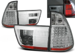 Paire de feux arriere BMW X5 E53 de 1999 a 2003 LED chrome
