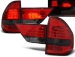 Paire de feux arriere BMW X3 E83 04-06 LED rouge fume